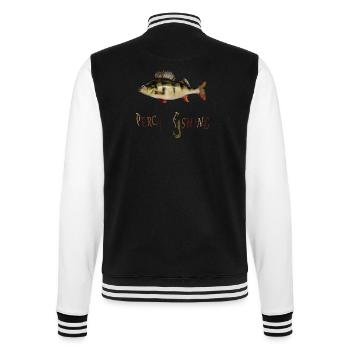 Pêcheur à la perche - Veste Teddy - noir/blanc - Dos - Marisol (170cm)