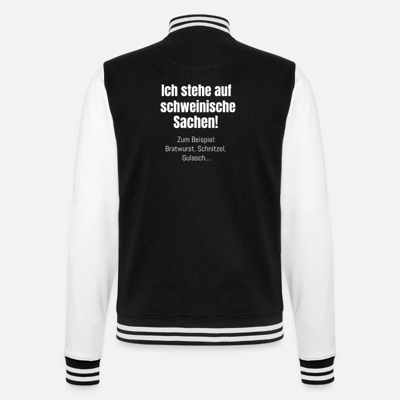 Trucs de cochon - Veste Teddy - noir/blanc