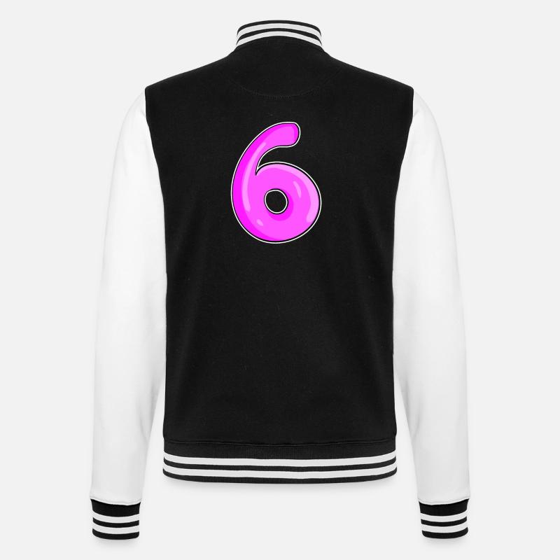 Numéro 6 Numéro - Veste Teddy - noir/blanc