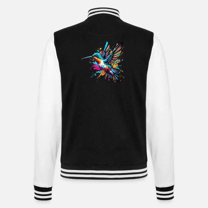 Colibri - Veste Teddy - noir/blanc