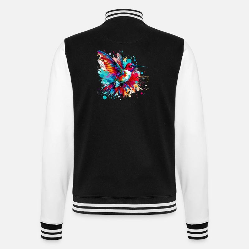 Colibri - Veste Teddy - noir/blanc