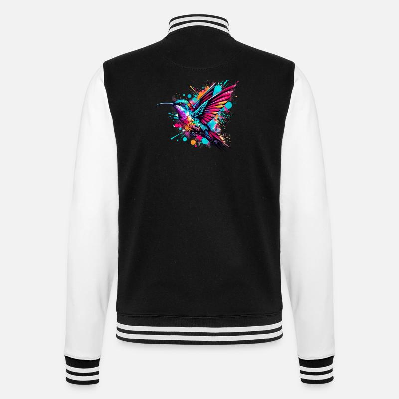 Colibri - Veste Teddy - noir/blanc