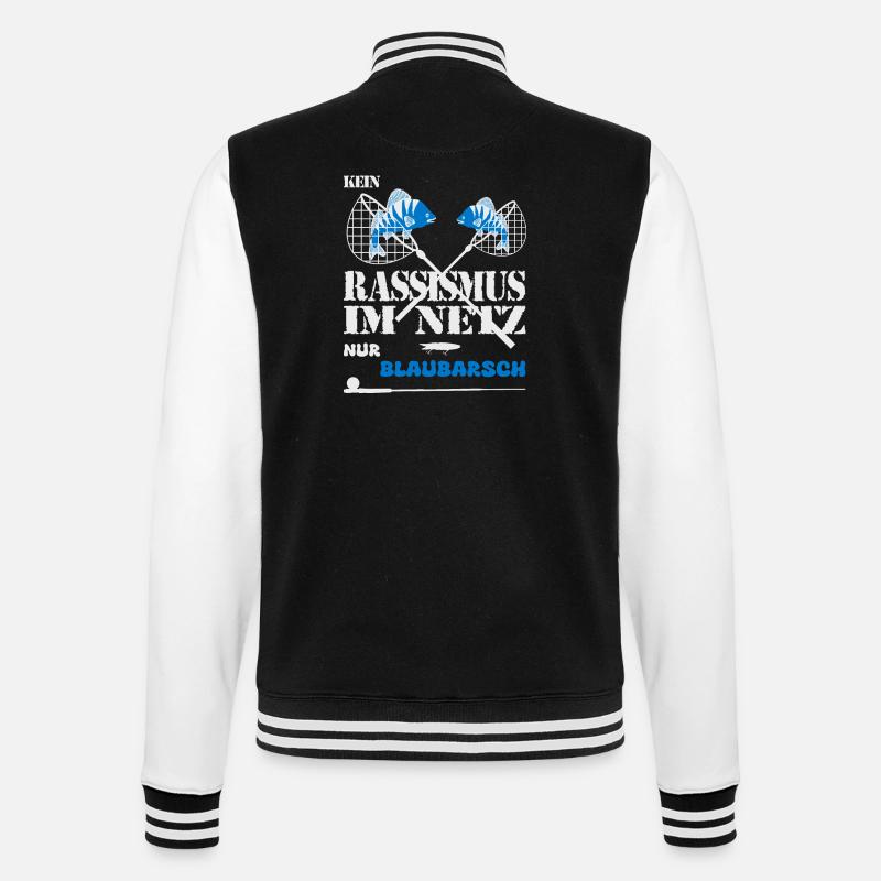 Pas de racisme sur Internet - Veste Teddy - noir/blanc