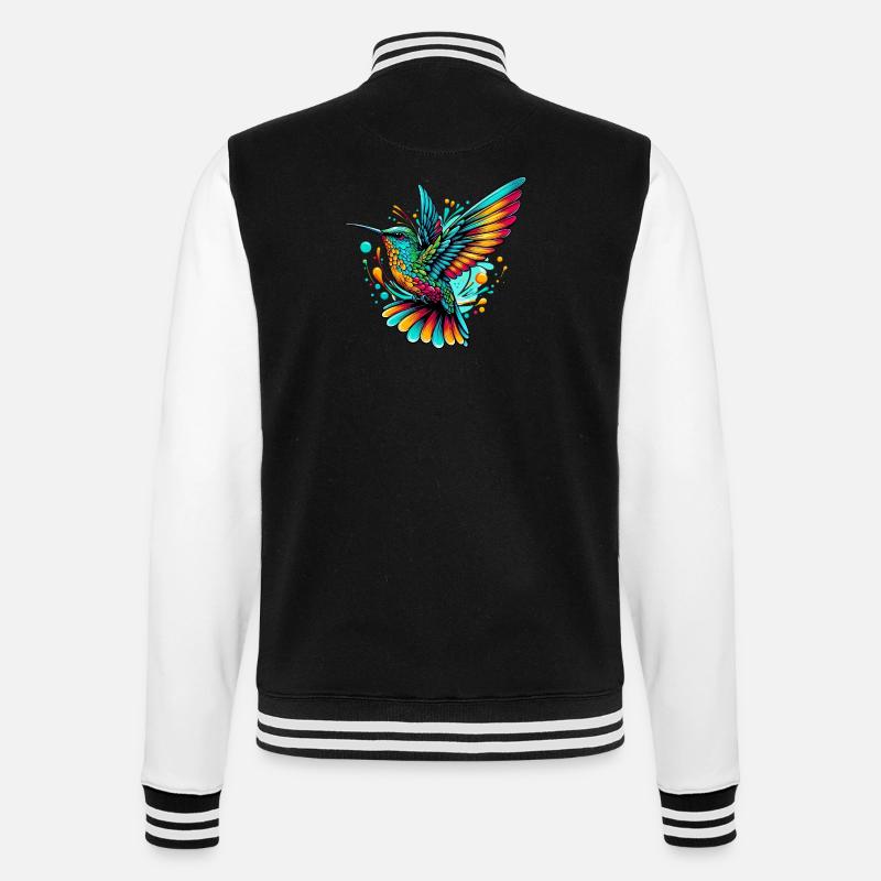 Colibri - Veste Teddy - noir/blanc