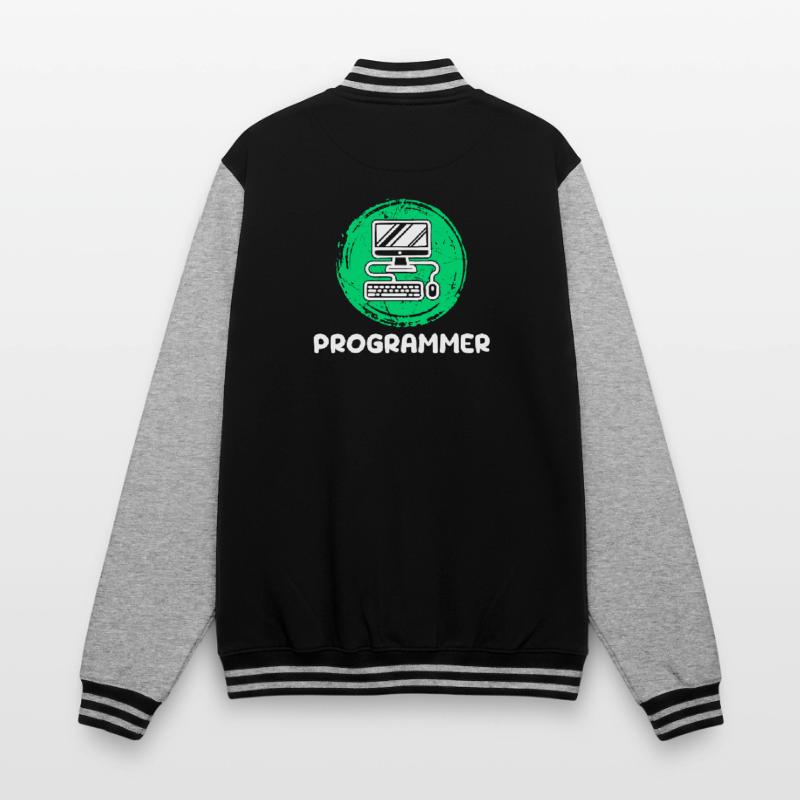 Computer Developer Programmierer Computerfreak College-Sweatjacke