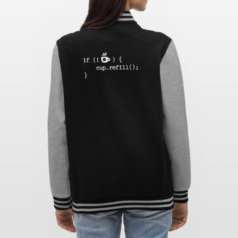 Debug Programmer Coden Developer Computergeek College Sweat Jacket