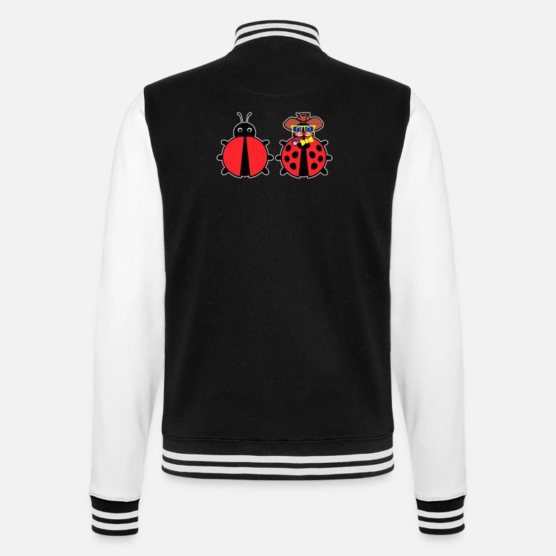 Bugs Bugfixing Debug Developer Computergeek - College Sweat Jacket - black/white