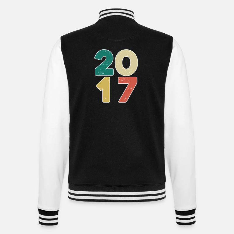 2017 - Année 2017 - Année 2017 - Veste Teddy - noir/blanc
