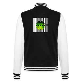 SPOT - HÉROS - Veste Teddy - noir/blanc - Dos - Marisol (170cm)