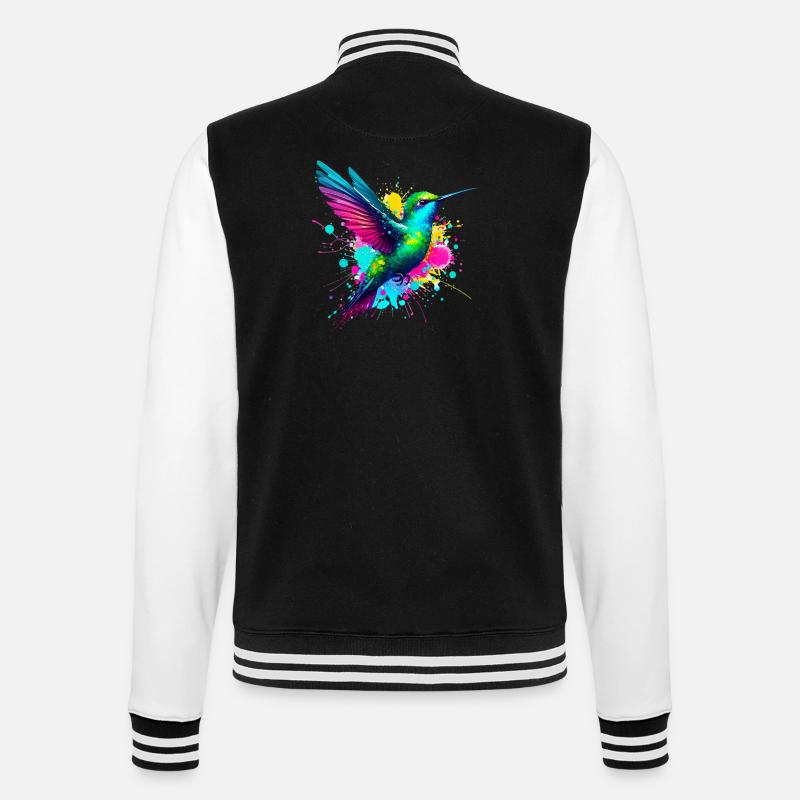 Colibri - Veste Teddy - noir/blanc