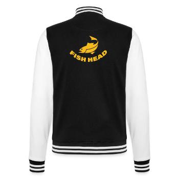 TÊTE DE POISSON - Veste Teddy - noir/blanc - Dos - Marisol (170cm)
