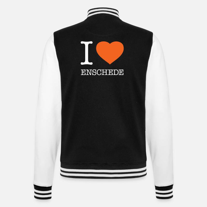 J’ADORE ENSCHEDE - Veste Teddy - noir/blanc