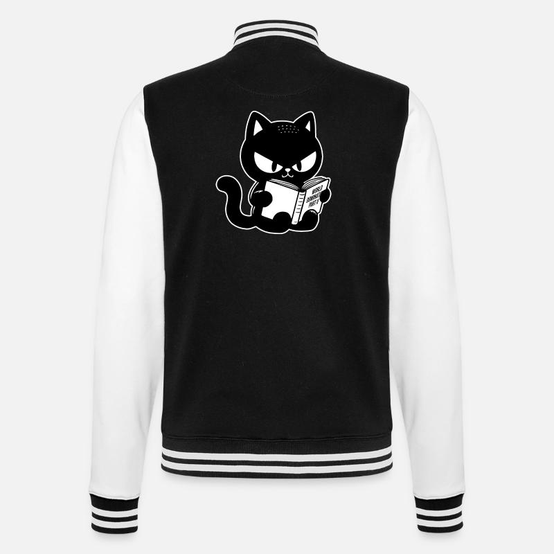 World Domination 2 - College Sweat Jacket - black/white