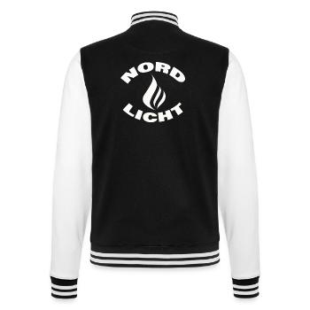AURORE BORÉALE - Veste Teddy - noir/blanc - Dos - Marisol (170cm)