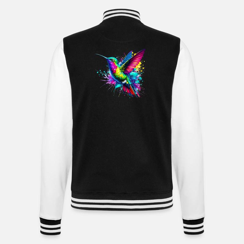 Colibri - Veste Teddy - noir/blanc