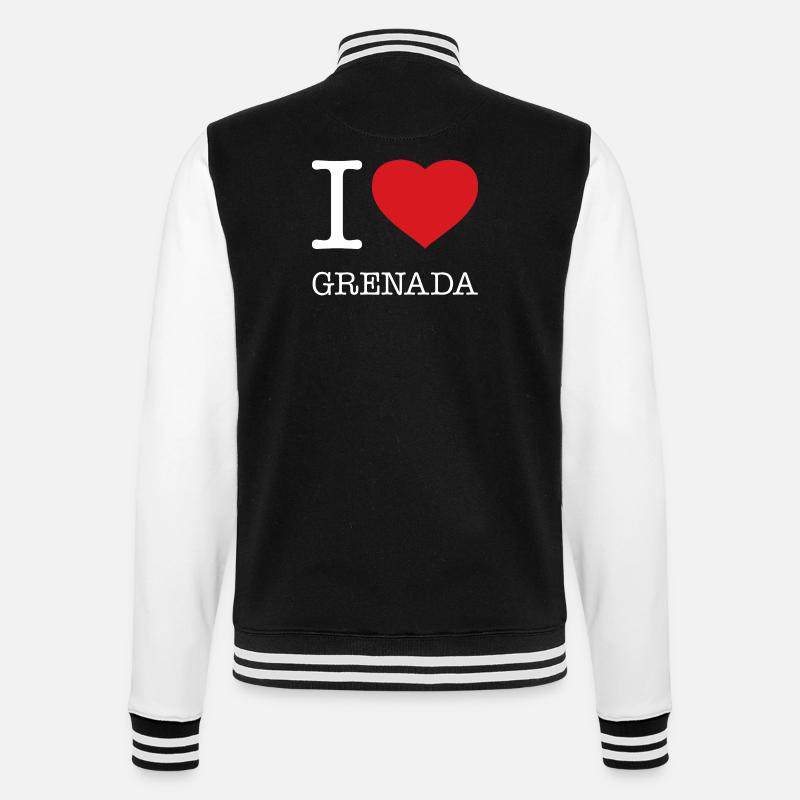J’ADORE LA GRENADE - Veste Teddy - noir/blanc