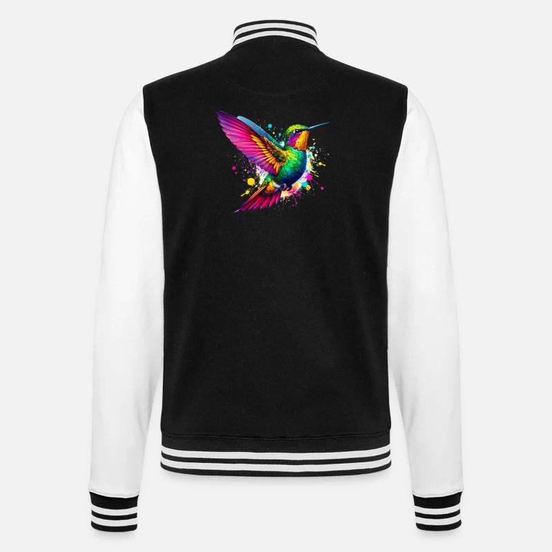 Colibri - Veste Teddy - noir/blanc