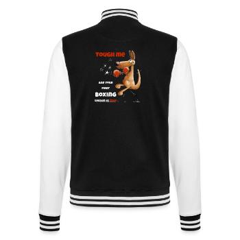 Tough Me Leçon de Boxe Boxer Kangourou - Veste Teddy - noir/blanc - Dos - Marisol (170cm)