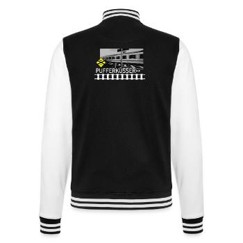 Tampon Kisser - Veste Teddy - noir/blanc - Dos - Marisol (170cm)
