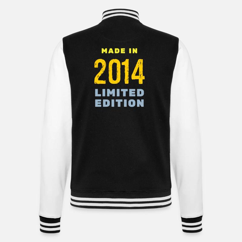 2014 - Veste Teddy - noir/blanc