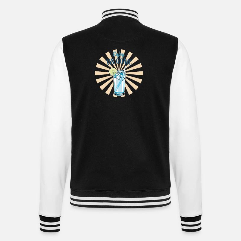 Profitez de Tin Gonic - Veste Teddy - noir/blanc