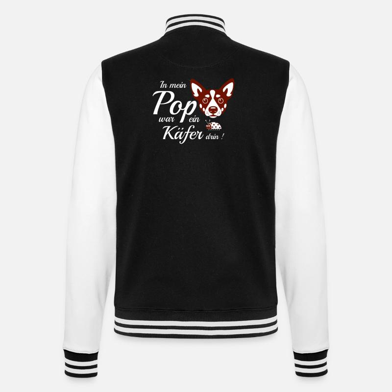 Drôle de chien - Veste Teddy - noir/blanc
