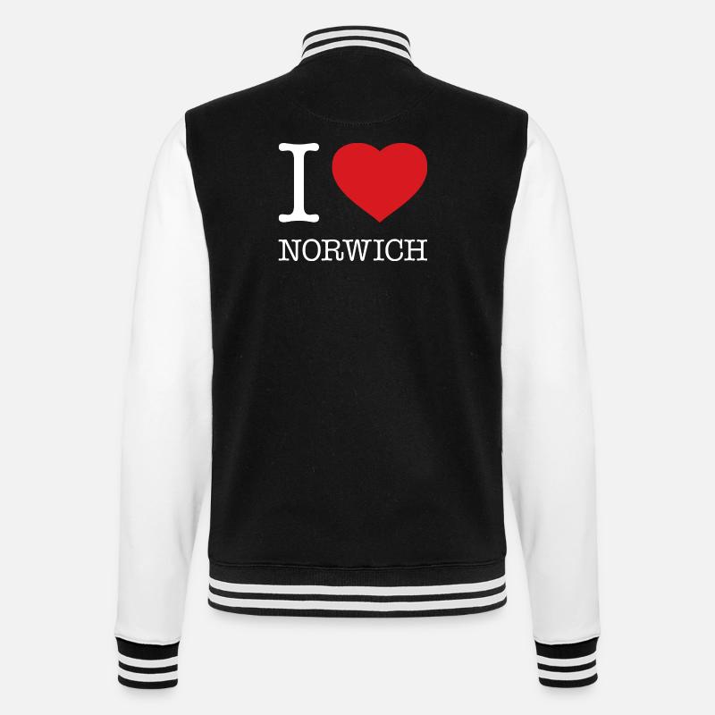 J’ADORE NORWICH - Veste Teddy - noir/blanc