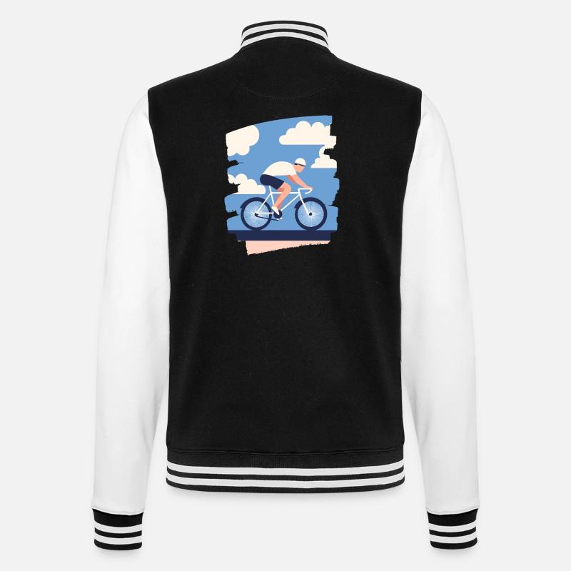 Vélo de route Vélo de route - Veste Teddy - noir/blanc
