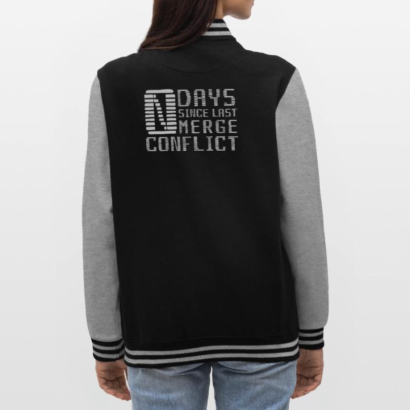 Merge Conflict Software Developer Developer geek College Sweat Jacket