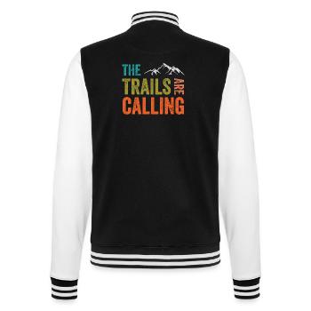 Les sentiers vous appellent - Veste Teddy - noir/blanc - Dos - Marisol (170cm)