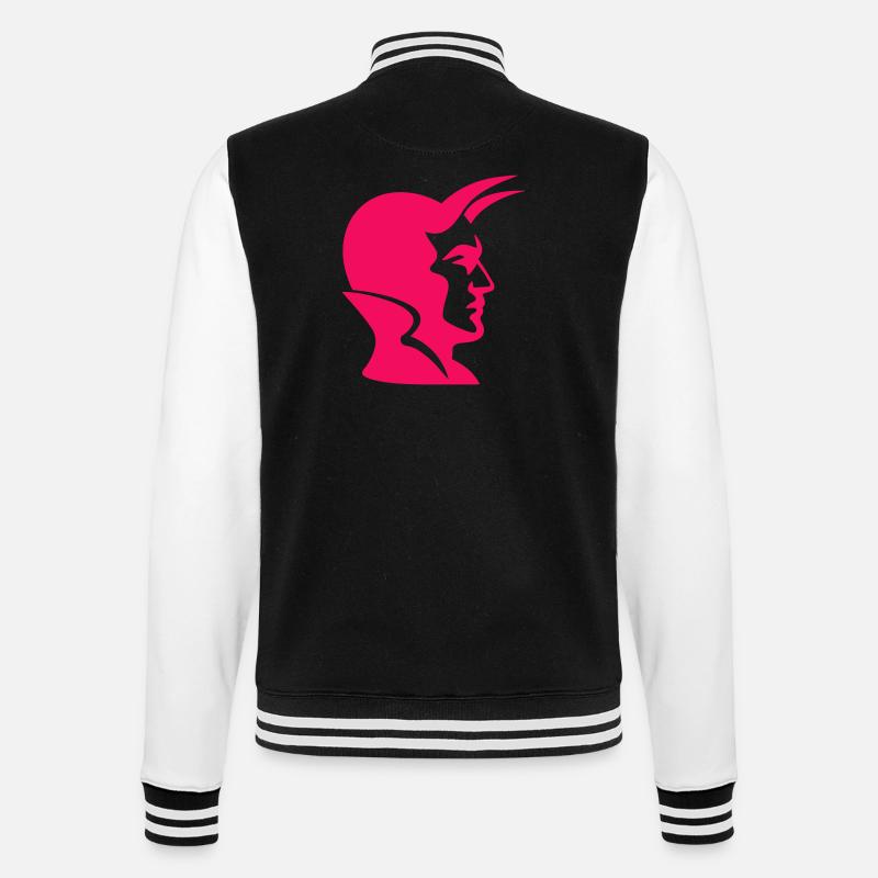 Devil Pop Art - College Sweat Jacket - black/white