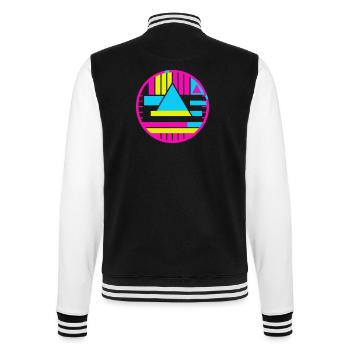 Testzeichen New Wave - College-Sweatjacke - Schwarz/Weiß - Hinten - Marisol (170cm)