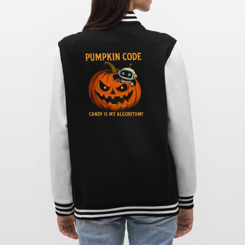 Pumpkin Code : Candy est mon algorithme ! Veste Teddy