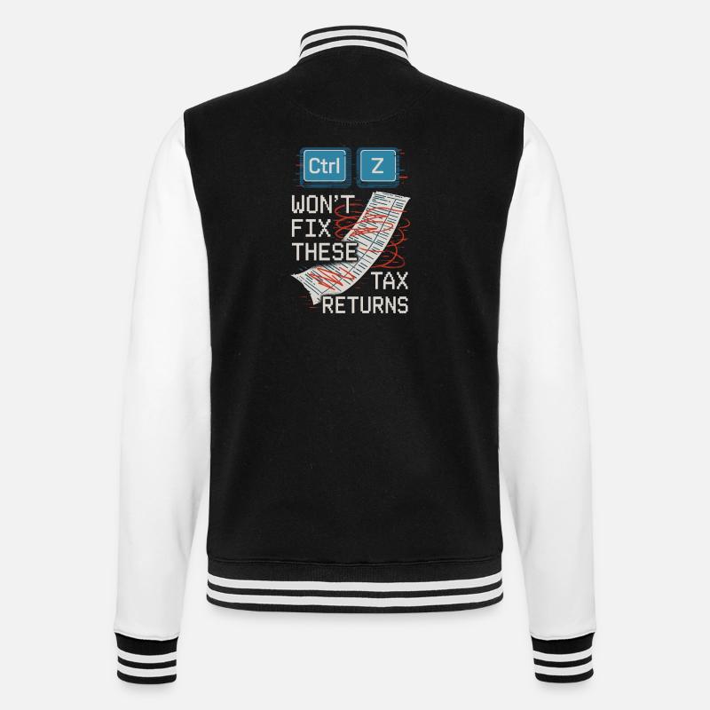 Buchhaltungsstudent Cpa Im Training Excel -witze - College-Sweatjacke - Schwarz/Weiß
