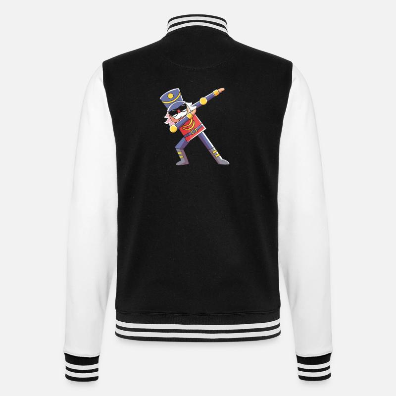 Nutcracker Christmas - College Sweat Jacket - black/white