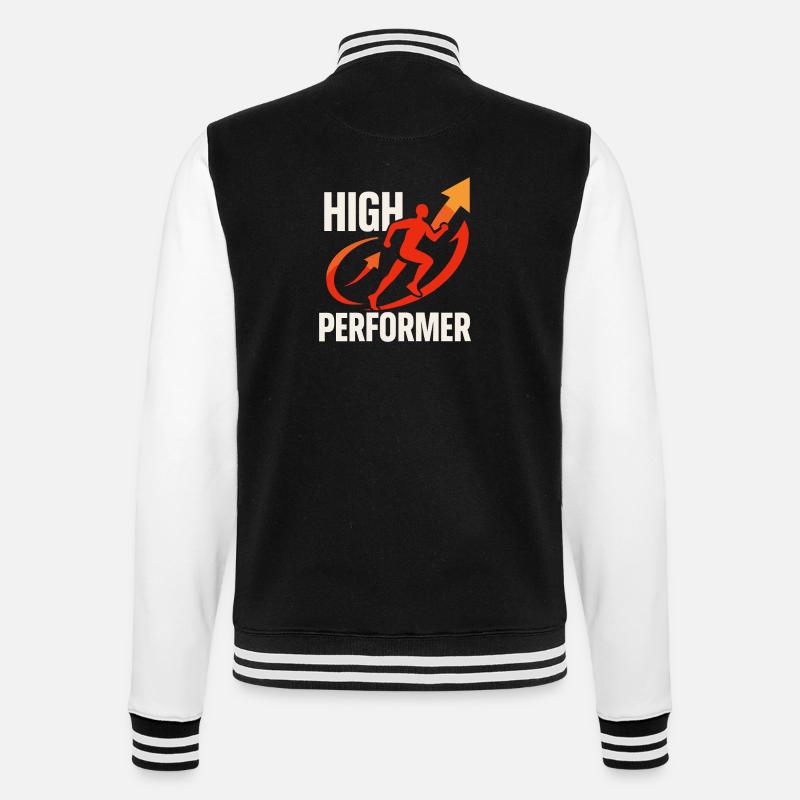 Conception de sprint haute performance - Veste Teddy - noir/blanc