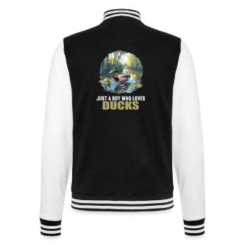 Canards Canard - Veste Teddy - noir/blanc - Dos - Marisol (170cm)