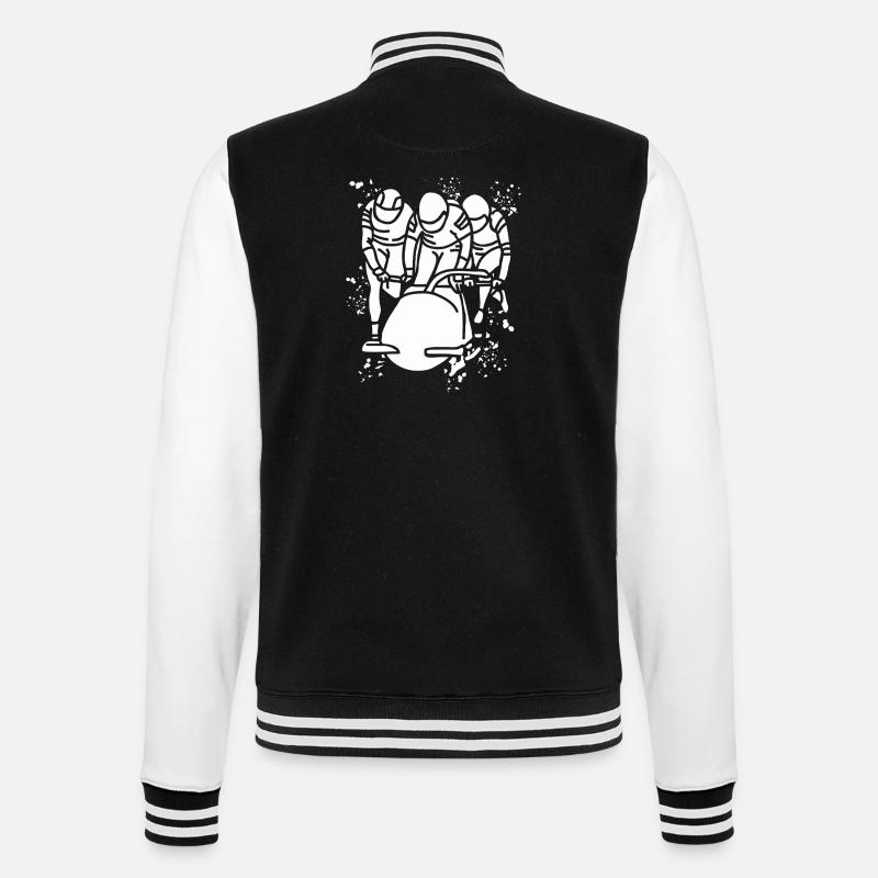 Bobsleigh Bobsleigh Bobsleigh à quatre - Veste Teddy - noir/blanc