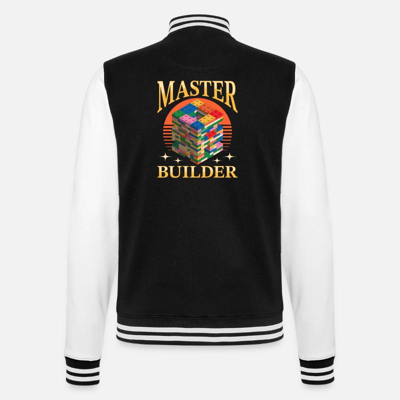 Blocs de construction Enfants Brick Builder - Veste Teddy - noir/blanc