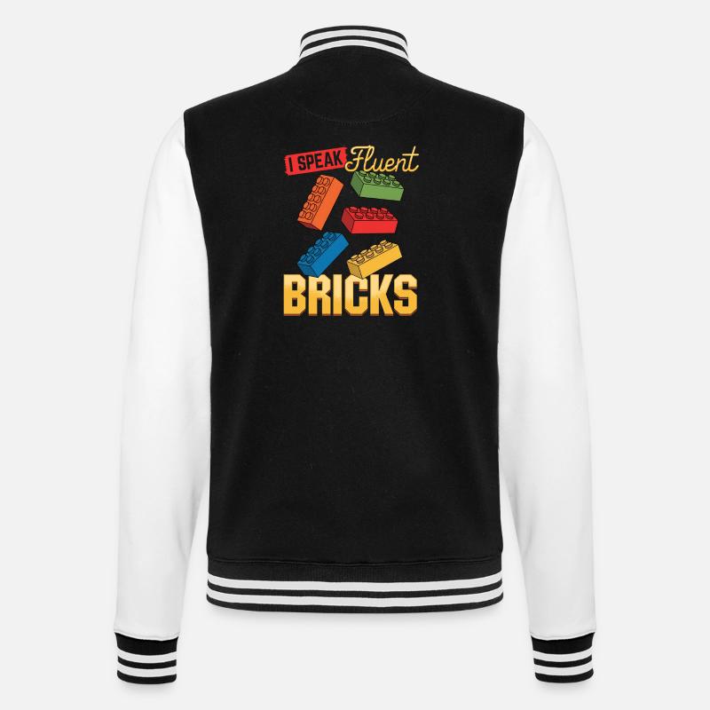 Blocs de construction Enfants Brick Builder - Veste Teddy - noir/blanc