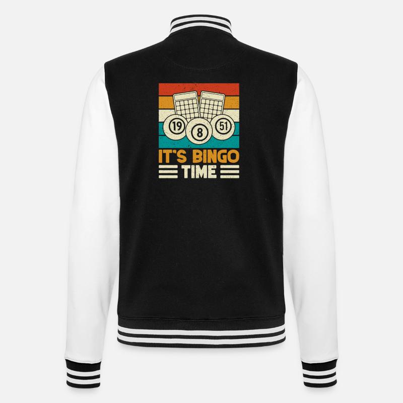 Jeu de bingo It’s Time Bingo - Veste Teddy - noir/blanc