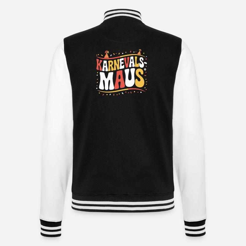 Carnival Mouse Cologne Carnival Mouse - College Sweat Jacket - black/white
