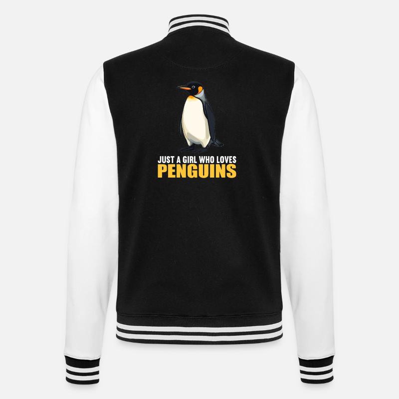 Penguins Penguin - College Sweat Jacket - black/white