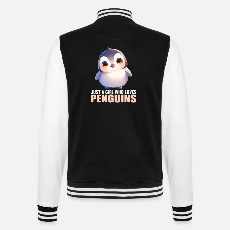 Penguins Penguin - College Sweat Jacket - black/white