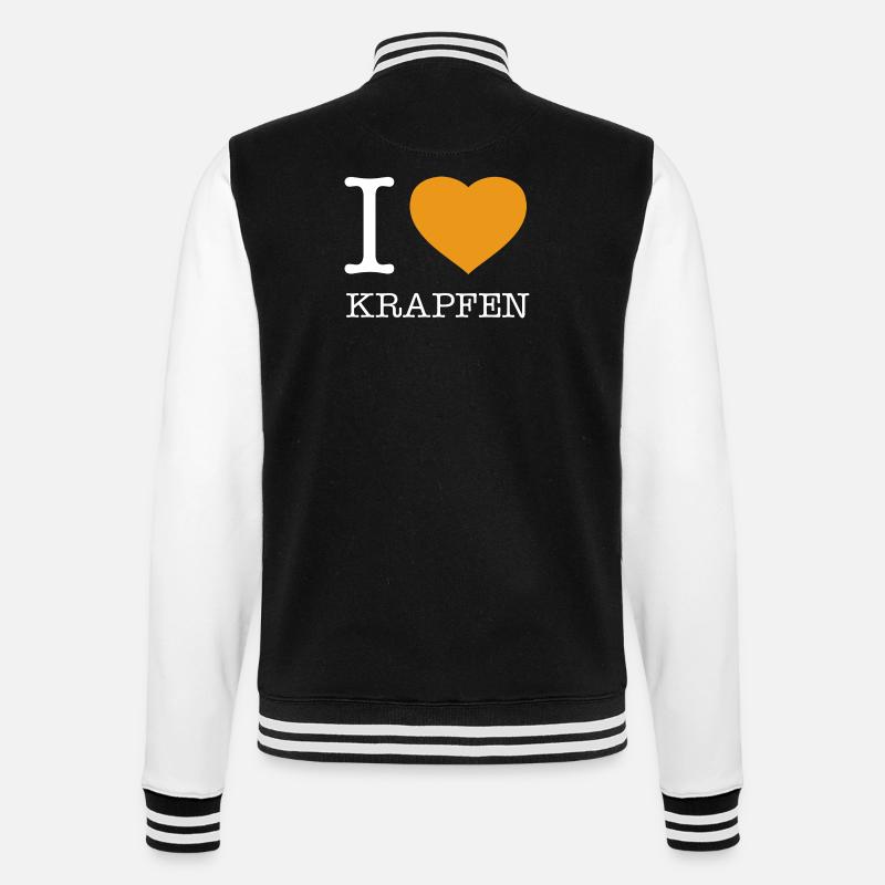 J’adore les beignets - Veste Teddy - noir/blanc