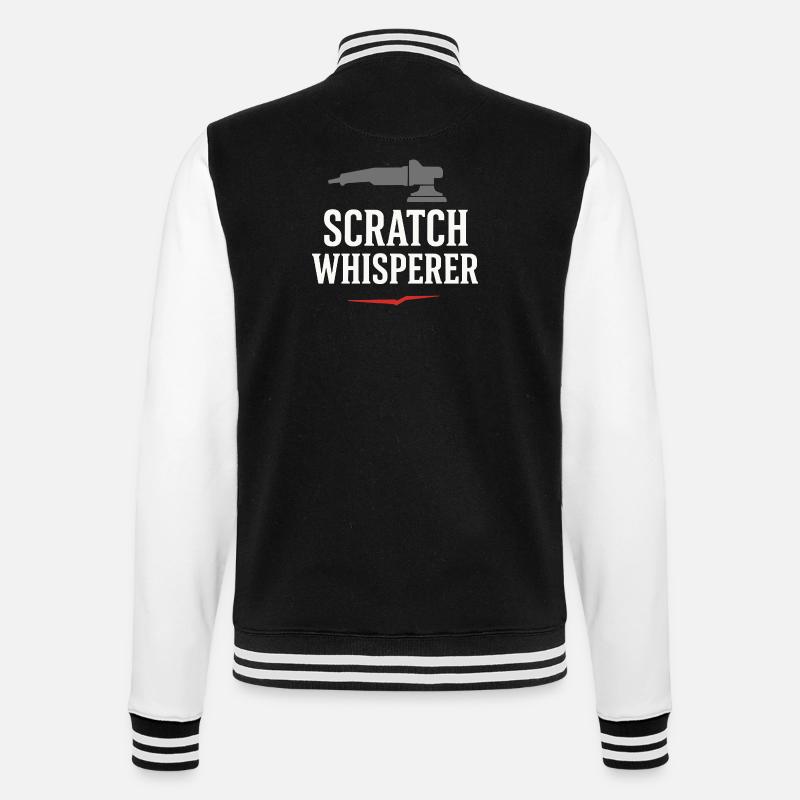 Auto Detailer Buffer Pro Paint - College-Sweatjacke - Schwarz/Weiß