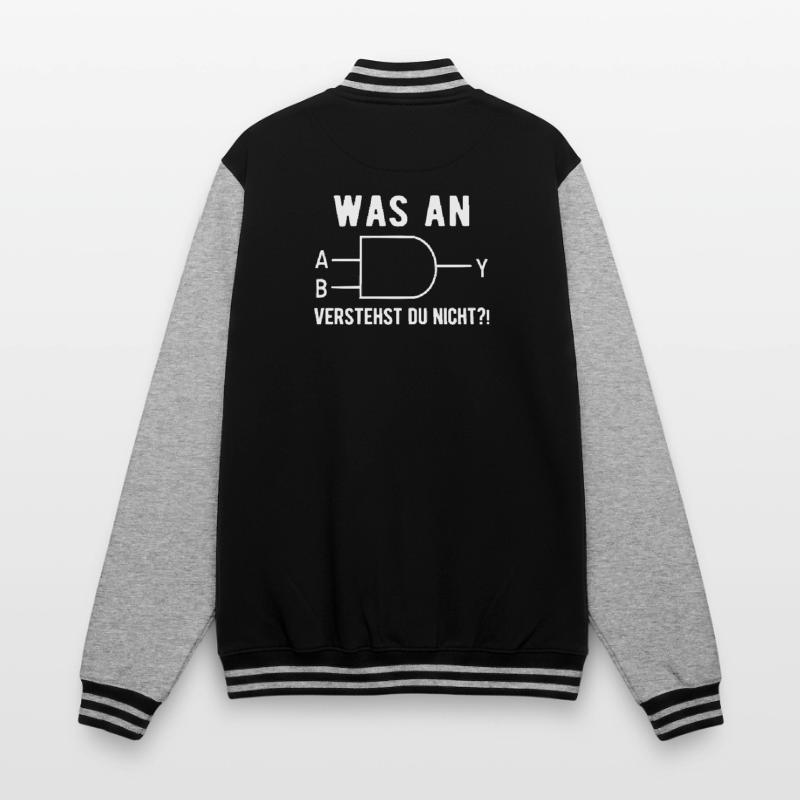 Computer Informatiker Nerd Programmierer Admin Ges College-Sweatjacke