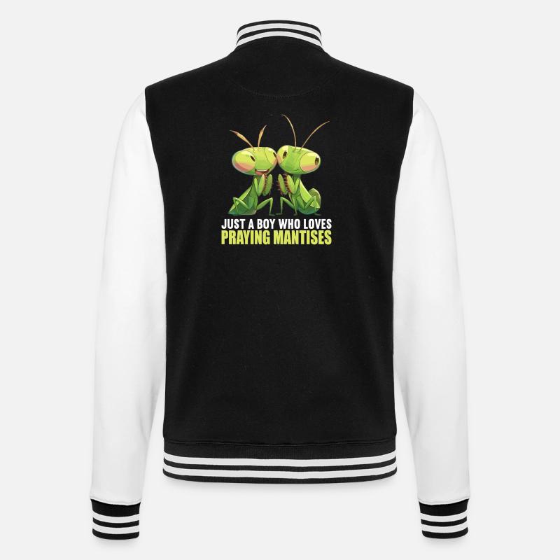 Gottesanbeterinnen Gottesanbeterin - College-Sweatjacke - Schwarz/Weiß
