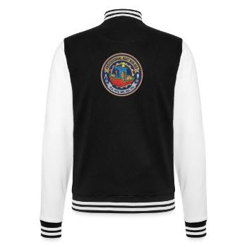 Professional Boatbuilder Benchy Patch - College Sweat Jacket - black/white - Back - Marisol (170cm)