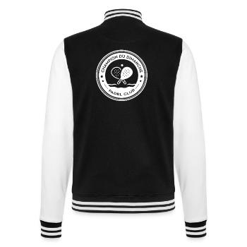 Champion Du Dimanche Padel Badge - Veste Teddy - noir/blanc - Dos - Marisol (170cm)